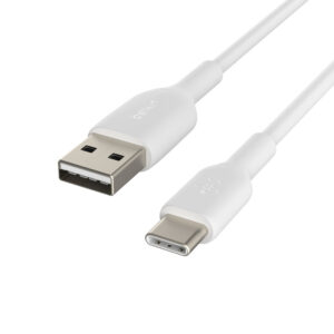 Belkin CAB001BT3MWH USB-kabel 3 m USB A USB C Wit