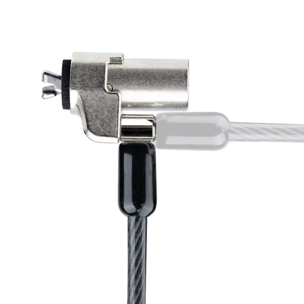 StarTech.com NBLWK-LAPTOP-LOCK kabelslot Zwart, Zilver 2 m - Afbeelding 4