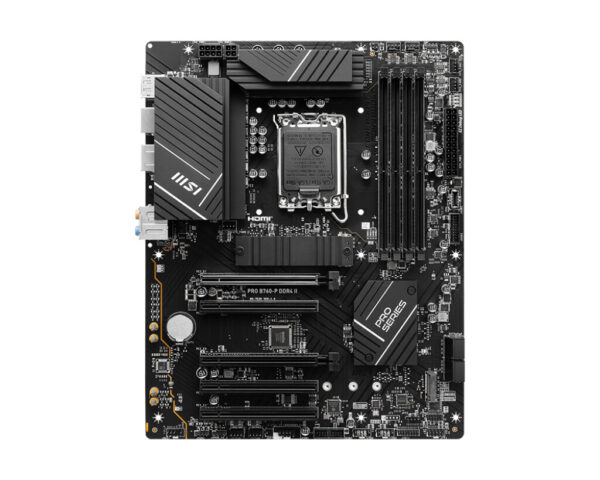 MSI PRO B760-P DDR4 II moederbord Intel B760 LGA 1700 ATX - Afbeelding 2