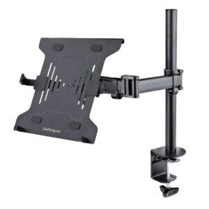 StarTech.com Laptop Bureausteun, Monitor en Laptop Beugel, Schermen tot 34in (8kg) & Laptops (4.5kg), Gearticuleerde VESA Laptop