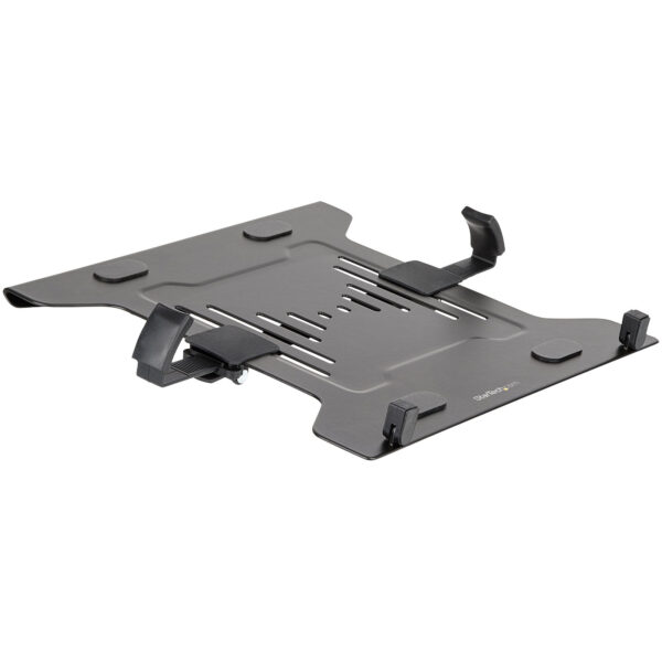 StarTech.com VESA Laptophouder, Verstelbare Notebook Tray voor Monitorarm (4.5kg), 75x75 & 100x100 VESA Montagegaten, Geventilee