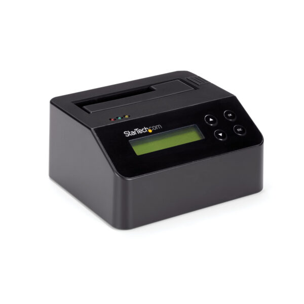 StarTech.com Single Bay Hard Drive Wisser, Standalone HDD/SSD Sanitizer/Eraser, 4Kn, USB 3.0 naar SATA III (6 Gbps), 9 Wismodi,