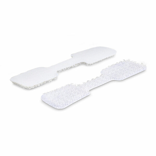 StarTech.com 9cm Kabel Labels, 100 Pack, Wit, Klittenband Kabel Tag, Beschrijfbare Kabellabels voor Kabelbeheer, Kabelmarkering