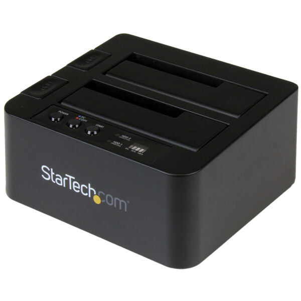 StarTech.com USB 3.1 (10Gbps) Standalone Duplicator Dock voor 2.5" & 3.5" SATA SSD/HDD schijven met Fast-Speed Duplication tot 2