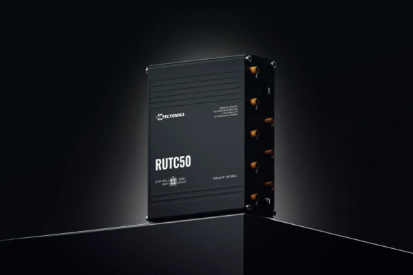 Teltonika RUTC50 draadloze router Gigabit Ethernet Dual-band (2.4 GHz / 5 GHz) 5G Zwart - Afbeelding 6