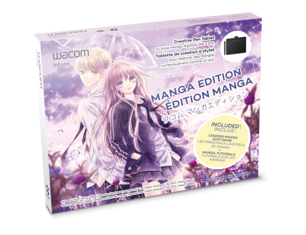 Wacom Intuos S Bluetooth Manga Edition grafische tablet Zwart 2540 lpi 152 x 95 mm USB/Bluetooth - Afbeelding 2