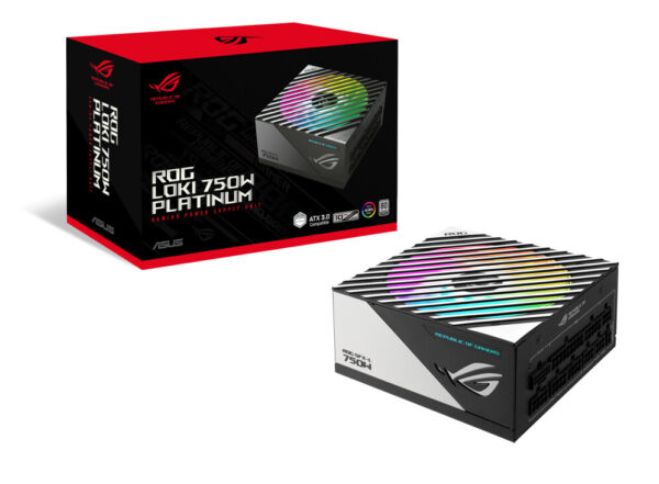ASUS ROG Loki SFX-L 750W Platinum power supply unit 20+4 pin ATX Zwart, Zilver - Afbeelding 9