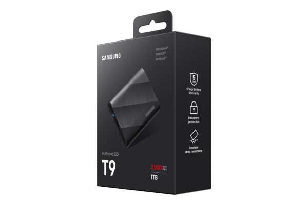 Samsung MU-PG1T0B 1 TB USB Type-C 3.2 Gen 2 (3.1 Gen 2) Zwart - Afbeelding 10