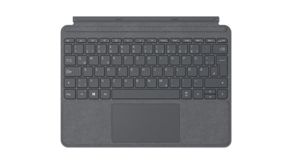 Microsoft Go Type Cover QWERTZ Duits Platina