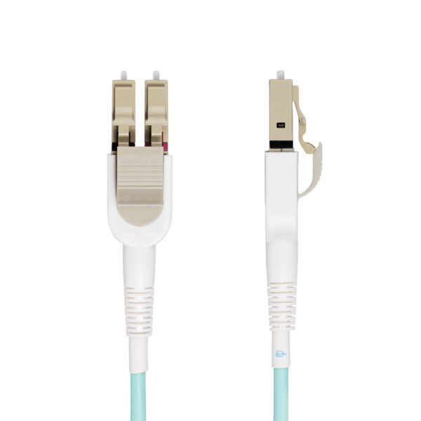 StarTech.com 5m LC naar LC (UPC) OM4 Multimode Glasvezelkabel met Schakelbare Polariteit, 50/125µm, 100G Netwerken, Buigbestendi - Afbeelding 2