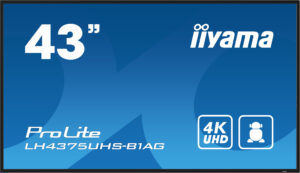 iiyama ProLite Digitale signage flatscreen 108 cm (42.5") LCD Wifi 500 cd/m² 4K Ultra HD Zwart Type processor Android 11 24/7