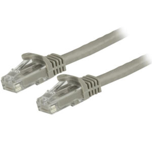 StarTech.com CAT6 kabel patchkabel snagless RJ45 connectors koperdraad ETL 1,5 m grijs