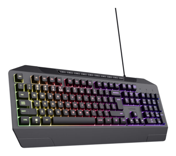 Trust GXT 836 Evocx toetsenbord Gamen USB QWERTY Amerikaans Engels Zwart - Afbeelding 5