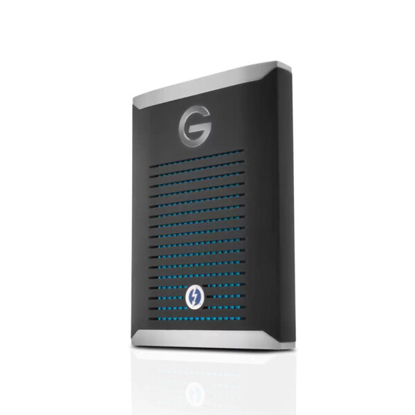 SanDisk G-DRIVE PRO Thunderbolt technologie 500 GB Zwart, Roestvrijstaal