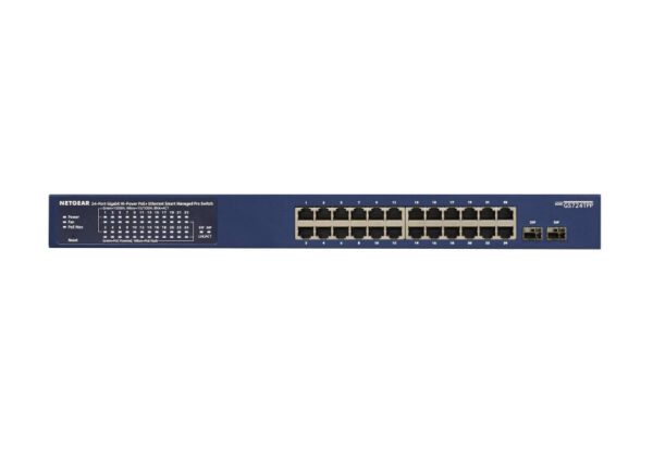 NETGEAR GS724TP-300EUS netwerk-switch Managed L2/L3/L4 Gigabit Ethernet (10/100/1000) Power over Ethernet (PoE) Blauw - Afbeelding 3