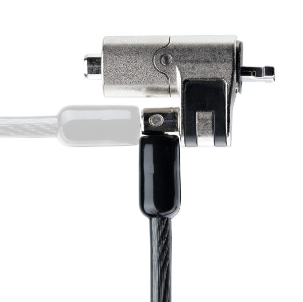 StarTech.com NANOK-LAPTOP-LOCK kabelslot Zwart, Zilver 2 m - Afbeelding 4