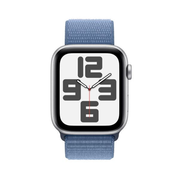 Apple Watch SE OLED 44 mm Digitaal 368 x 448 Pixels Touchscreen 4G Zilver Wifi GPS - Afbeelding 2