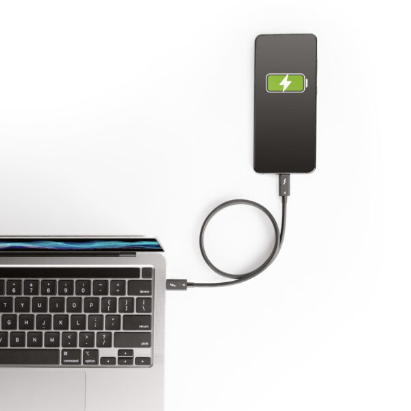 StarTech.com 50cm Thunderbolt 4 Kabel, 40Gbps, 100W PD, 4K/8K Video, Intel-Certified Thunderbolt Kabel, Compatibel met USB4/Thun - Afbeelding 7