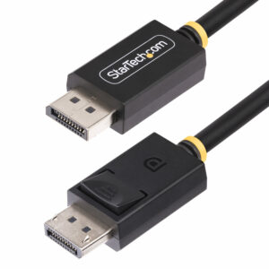 StarTech.com 2m DisplayPort 2.1 Kabel, VESA Gecertificeerde DP40 DisplayPort Kabel met UHBR10/HDR/HDCP 2.2, 8K 60Hz/4K 144Hz met