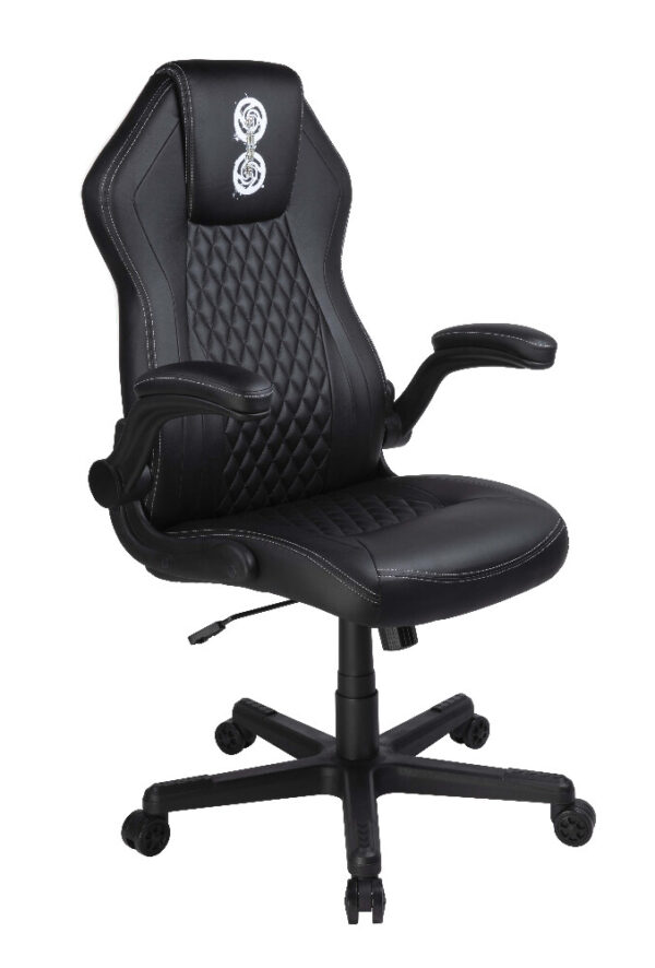 Konix 78441120436 gamestoel Gaming leunstoel Gecapitonneerde zitting Zwart - Afbeelding 4