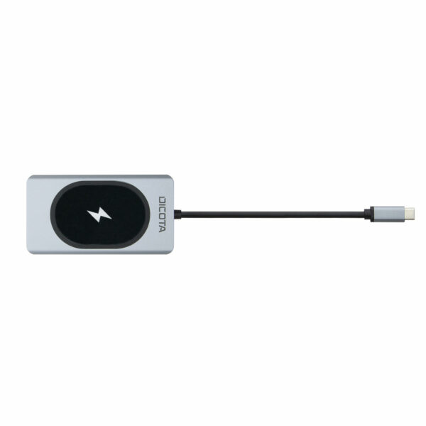 DICOTA D32059 interface hub USB Type-C Zwart, Zilver - Afbeelding 5