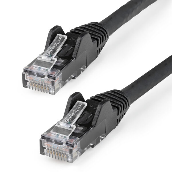 StarTech.com N6LPATCH5MBK netwerkkabel Zwart 5 m Cat6 U/UTP (UTP)