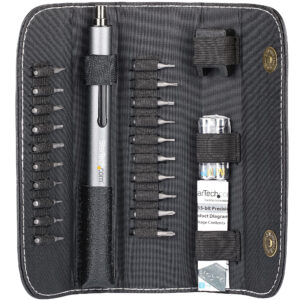 StarTech.com 20 Bit Elektrische Precisie Schroevendraaier Set - Mini Schroevendraaier op Batterij voor Laptop, Computer, Tablet,