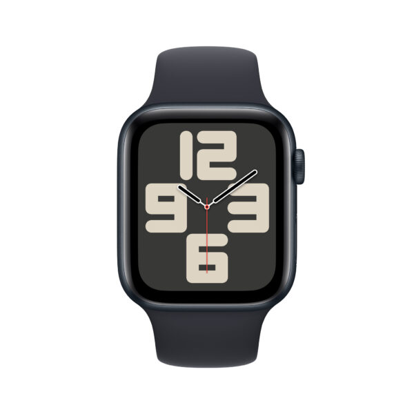 Apple Watch SE OLED 44 mm Digitaal 368 x 448 Pixels Touchscreen 4G Zwart Wifi GPS - Afbeelding 2