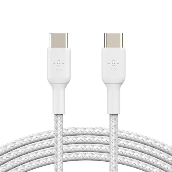 Belkin CAB004BT2MWH2PK USB-kabel USB 2.0 2 m USB C Wit - Afbeelding 2
