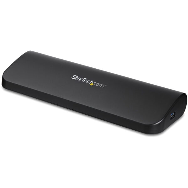 StarTech.com Dual Monitor USB 3.0 Laptop Docking Station met HDMI/DVI/VGA, 3x USB-A Hub, GbE, Audio, Universeel Type-A Dock voor