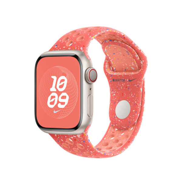 Apple MUUX3ZM/A slimme draagbare accessoire Band Koraal Aluminium, Fluorelastomeer - Afbeelding 2
