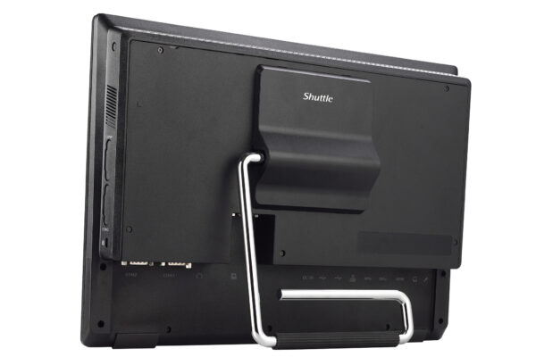 Shuttle All-In-One Barebone P52U, 15.6" Multi-Touch-Screen, Celeron 5205U, ventilatorloos , 24/7 permanent gebruik - Afbeelding 3