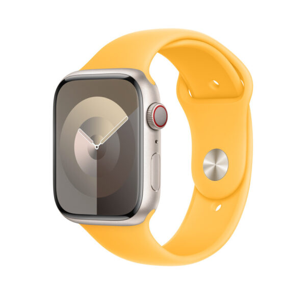 Apple Sportbandje - Zonnig geel (45 mm) - M/L - Afbeelding 2