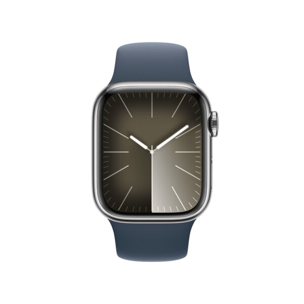 Apple Watch Series 9 41 mm Digitaal 352 x 430 Pixels Touchscreen 4G Zilver Wifi GPS - Afbeelding 2