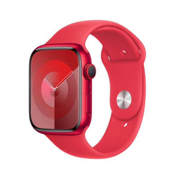 Apple MT3X3ZM/A slimme draagbare accessoire Band Rood Fluorelastomeer - Afbeelding 2