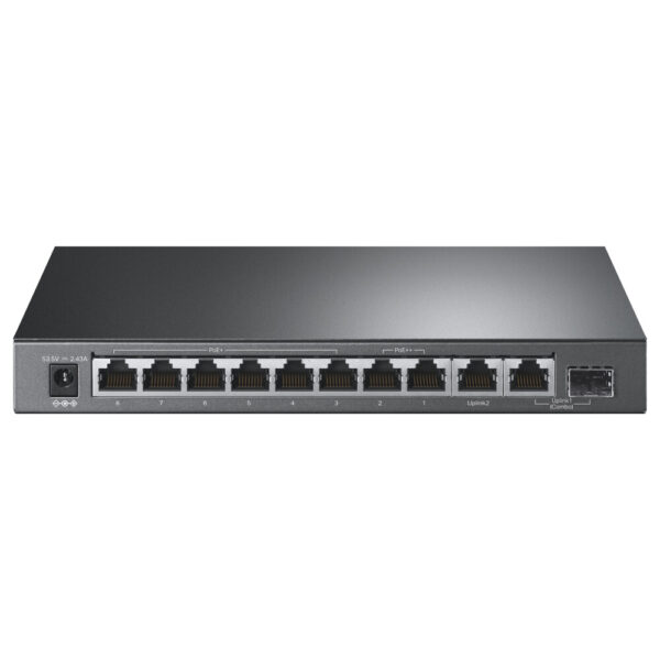 TP-Link TL-SG1210PP netwerk-switch Unmanaged Gigabit Ethernet (10/100/1000) Power over Ethernet (PoE) Zwart - Afbeelding 2