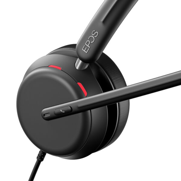 EPOS IMPACT 860 Headset Bedraad Hoofdband Kantoor/callcenter USB Type-C Zwart - Afbeelding 2