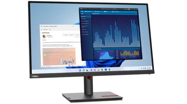 Lenovo ThinkVision T27p-30 LED display 68,6 cm (27") 3840 x 2160 Pixels 4K Ultra HD Zwart - Afbeelding 7