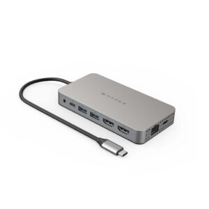 Targus DUEL HDMI 10-IN1 USB 3.2 Gen 1 (3.1 Gen 1) Type-C Roestvrijstaal