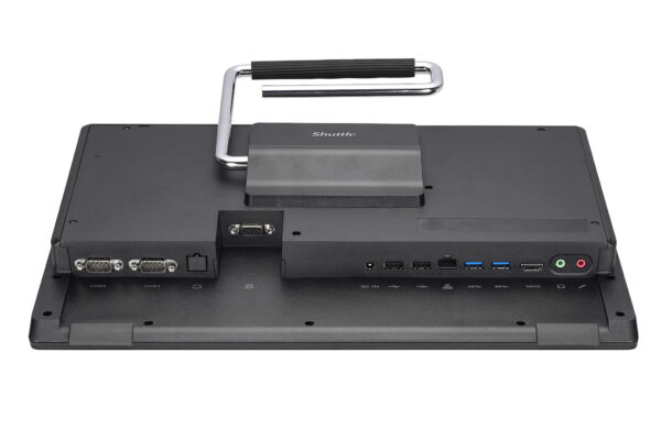 Shuttle All-In-One Barebone P52U, 15.6" Multi-Touch-Screen, Celeron 5205U, ventilatorloos , 24/7 permanent gebruik - Afbeelding 7