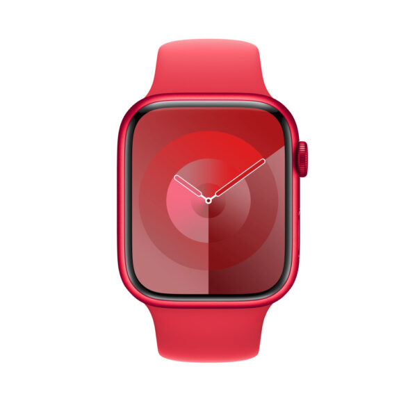Apple MT3X3ZM/A slimme draagbare accessoire Band Rood Fluorelastomeer - Afbeelding 3