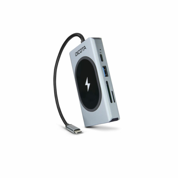 DICOTA D32059 interface hub USB Type-C Zwart, Zilver - Afbeelding 3