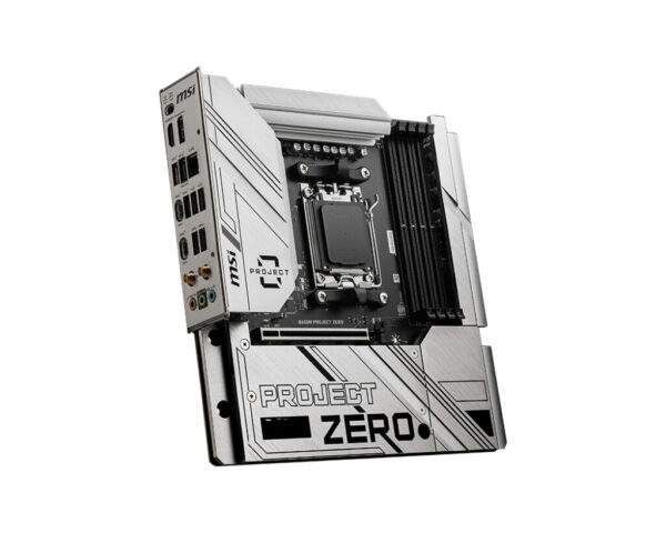 MSI B650M PROJECT ZERO moederbord AMD B650 Socket AM5 micro ATX - Afbeelding 4