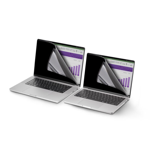 StarTech.com 13-inch MacBook Air M2/M3 Laptop Privacy Filter, Anti-Glans Security Filter, Verwijderbaar en Omkeerbaar, Magnetisc - Afbeelding 5