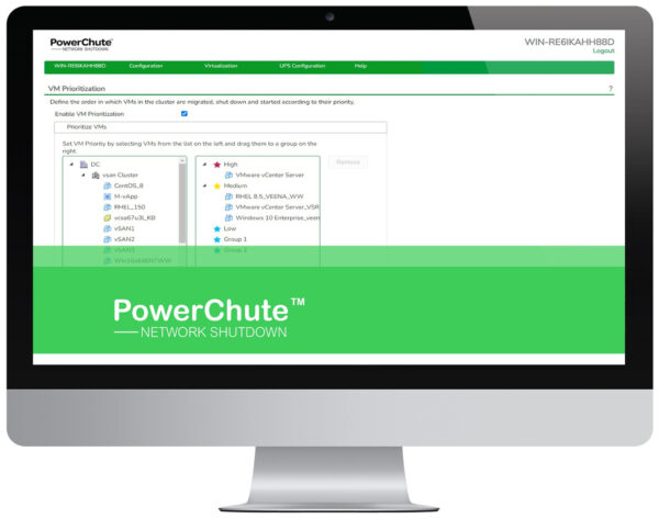 APC SWPCNS1Y-DIGI Digitale licentie, PowerChute Network Shutdown voor Virtualisatie & HCI, 1 jarige licentie