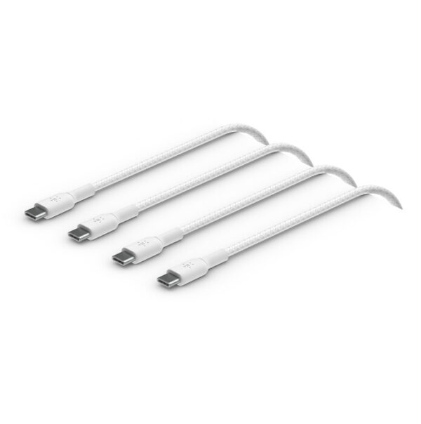 Belkin CAB004BT2MWH2PK USB-kabel USB 2.0 2 m USB C Wit - Afbeelding 3