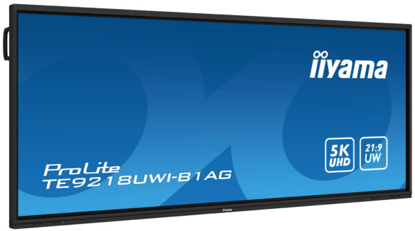 iiyama TE9218UWI-B1AG beeldkrant Interactief flatscreen 2,32 m (91.5") LED Wifi 500 cd/m² 5K Ultra HD Zwart Touchscreen Type pro - Afbeelding 3