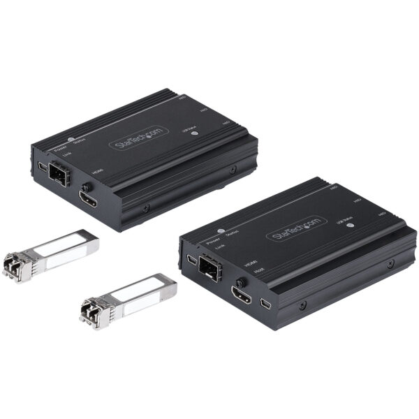 StarTech.com 4K HDMI KVM Extender over Glasvezel/FIber, HDMI Video & USB Remote KVM Switch/Console Extender tot 300m (MultiMode) - Afbeelding 2