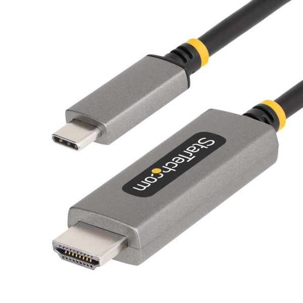 StarTech.com 2m USB-C naar HDMI Adapter Kabel, 8K 60Hz, 4K 144Hz, HDR10, USB Type-C naar HDMI 2.1 Video Converter Kabel, USB-C D