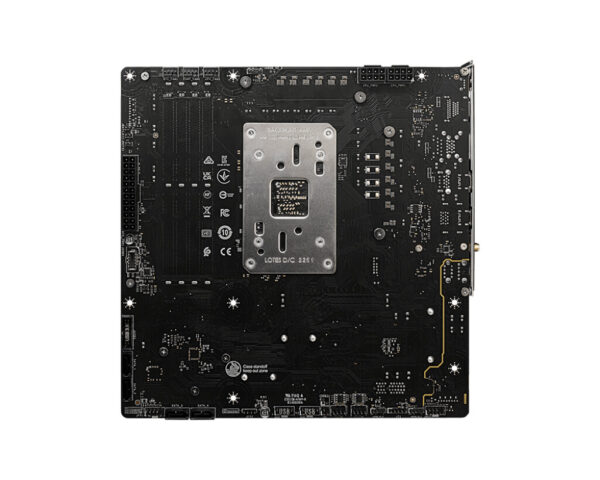 MSI B650M PROJECT ZERO moederbord AMD B650 Socket AM5 micro ATX - Afbeelding 2